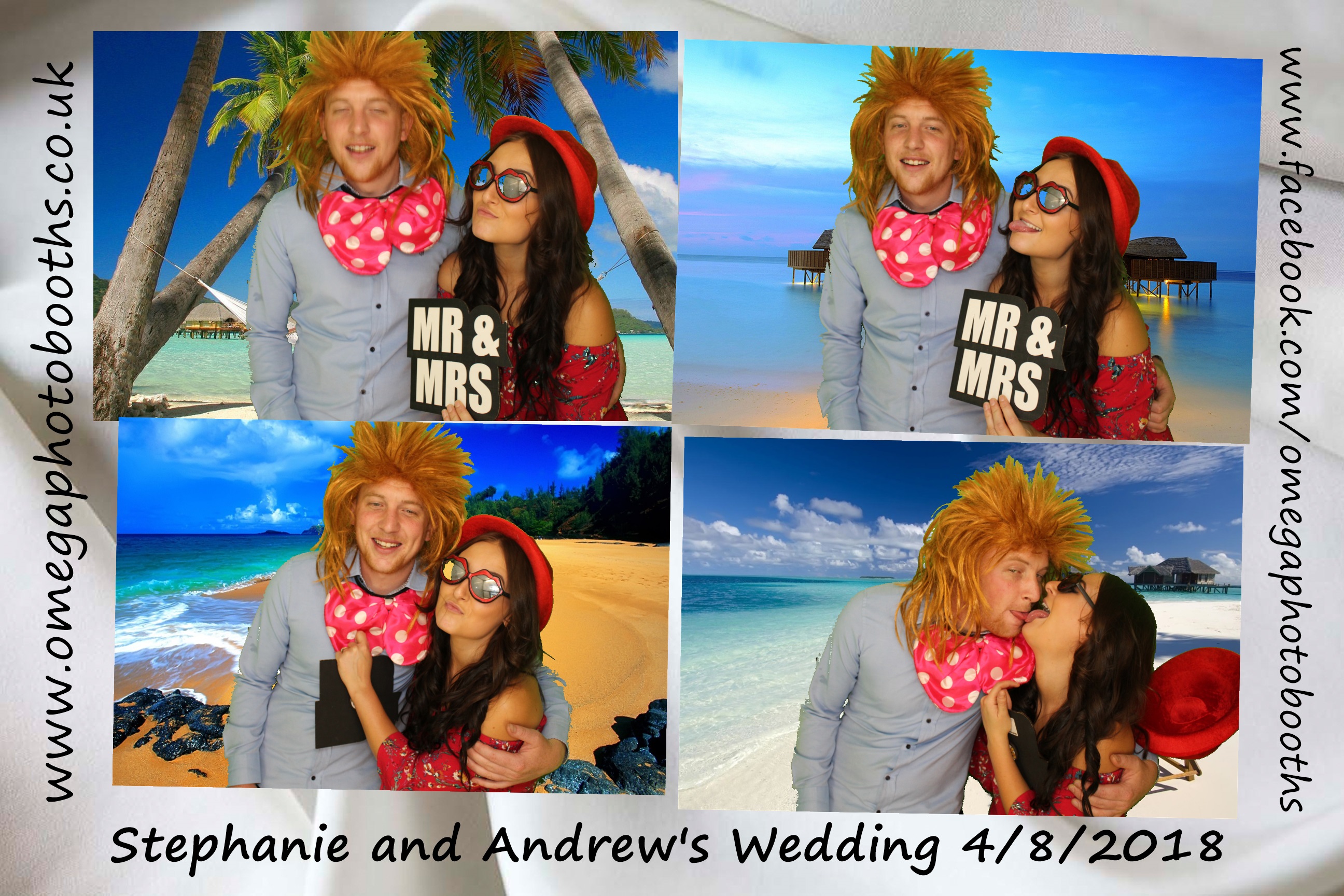 Stephanie and Andrew's Wedding | View more photos from the event at gallery.omegaphotobooths.co.uk/u/Omega-Photobooths/Stephanie-and-Andrews-Wedding